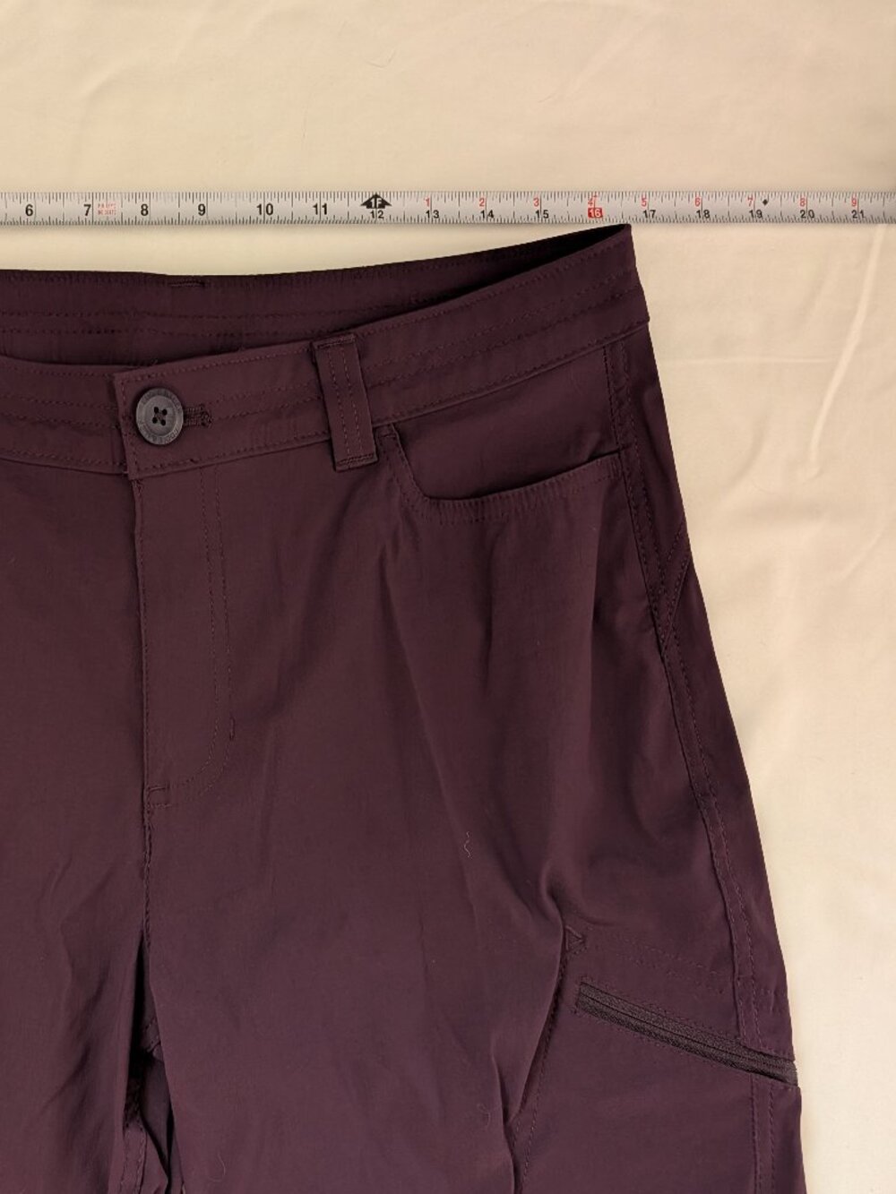Eddie Bauer Women's First Ascent Hiking Pants, Sz 10, Purple - Picture 2 of 10